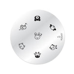 Konad Nail Art - Mønsterplate S10