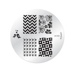 Konad Nail Art - Mønsterplate m101