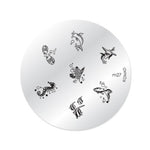 Konad Nail Art - Mønsterplate m27