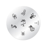 Konad Nail Art - Mønsterplate m28