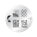 Konad Nail Art - Mønsterplate m72