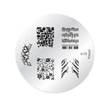 Konad Nail Art - Mønsterplate m73