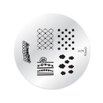 Konad Nail Art - Mønsterplate m79