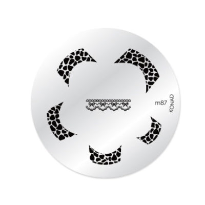 Konad Nail Art - Mønsterplate m87