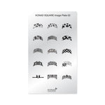 Konad Nail Art - Square Image Plate - 02
