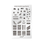 Konad Nail Art - Square Image Plate - 06