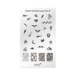 Konad Nail Art - Square Image Plate - 07
