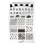 Konad Nail Art - Square Image Plate - 25