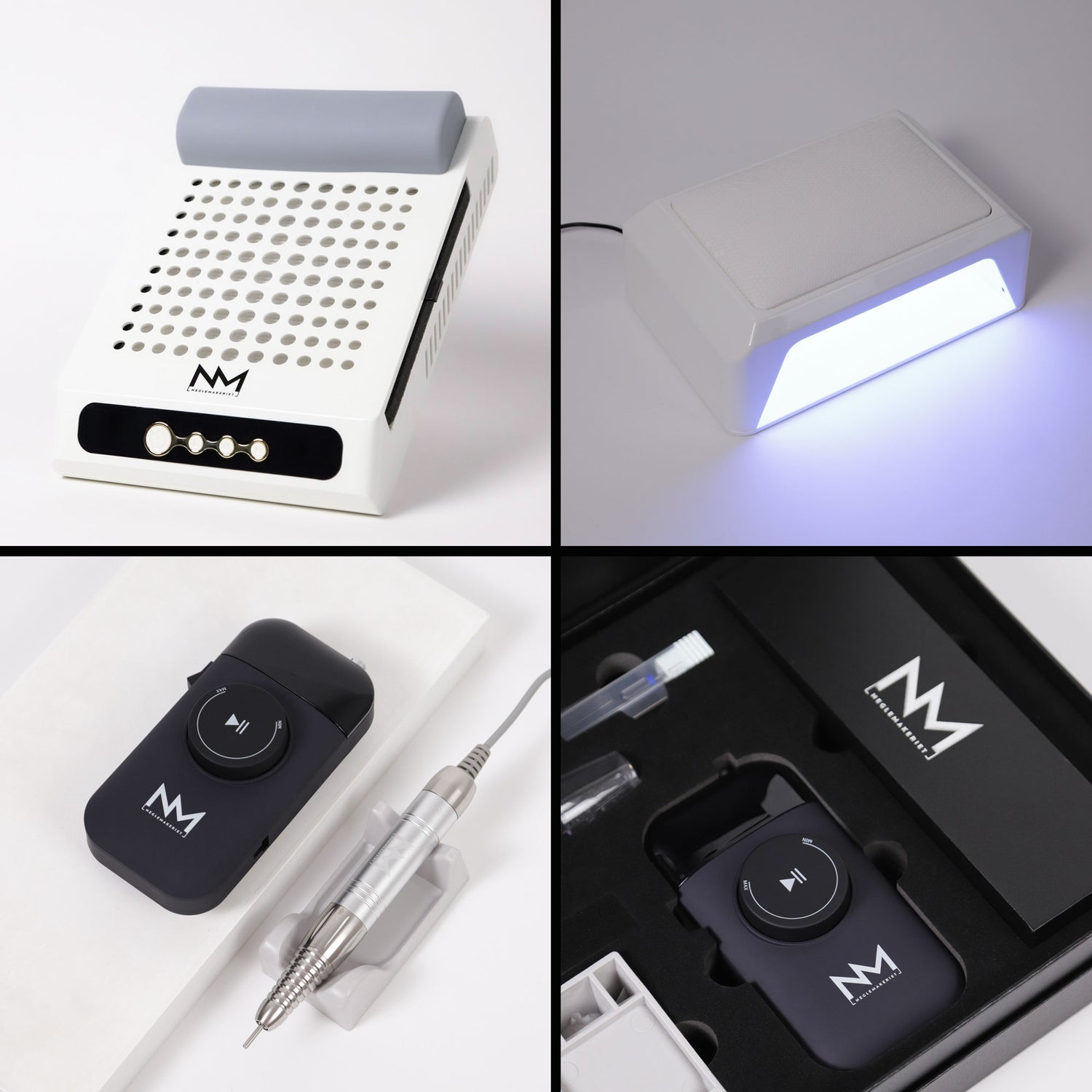 PAKKEPRIS: NM PRO FILE LUX, NM PRO CURE ULTRA & Nail Dust Collector