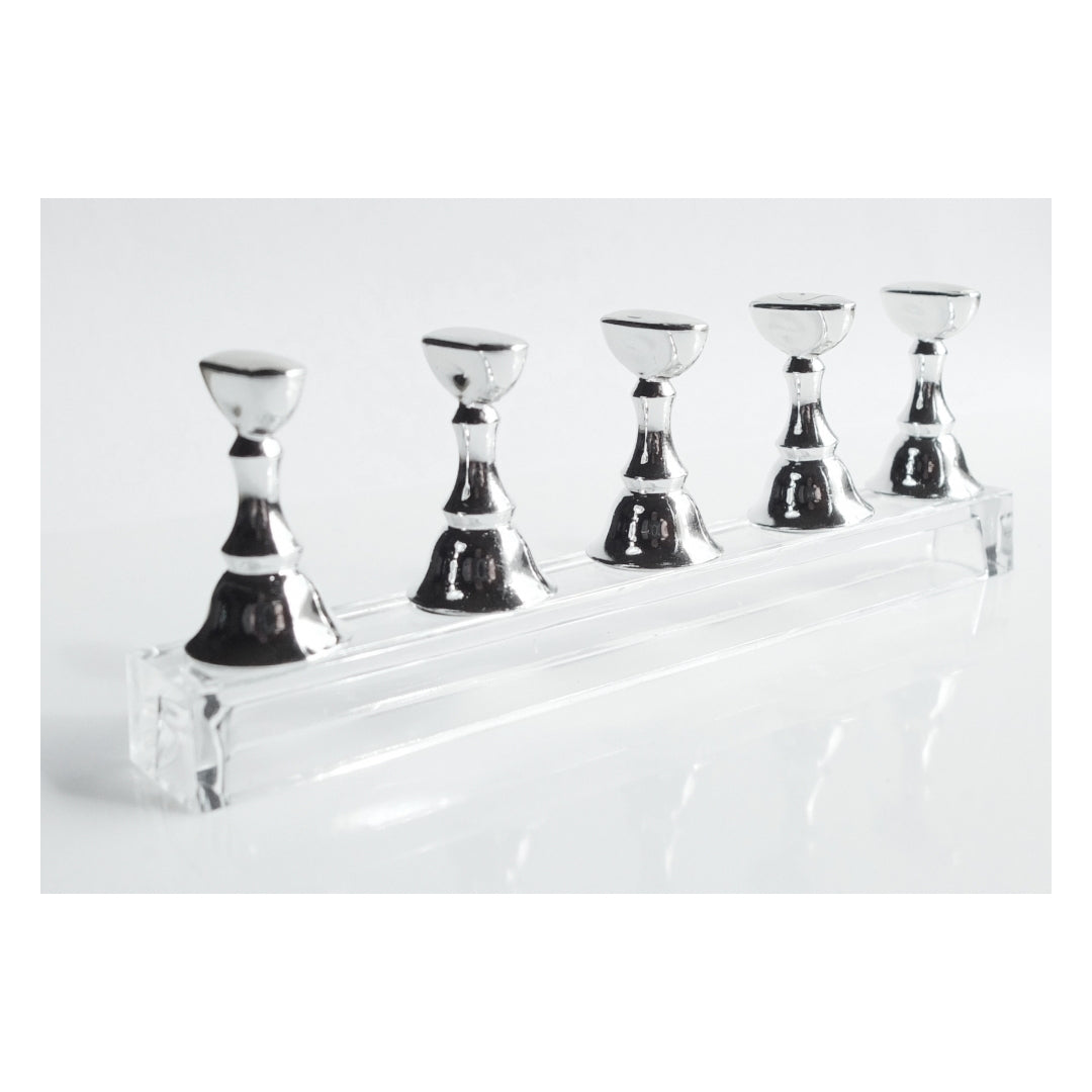 Nail Training & Art Display - Silver