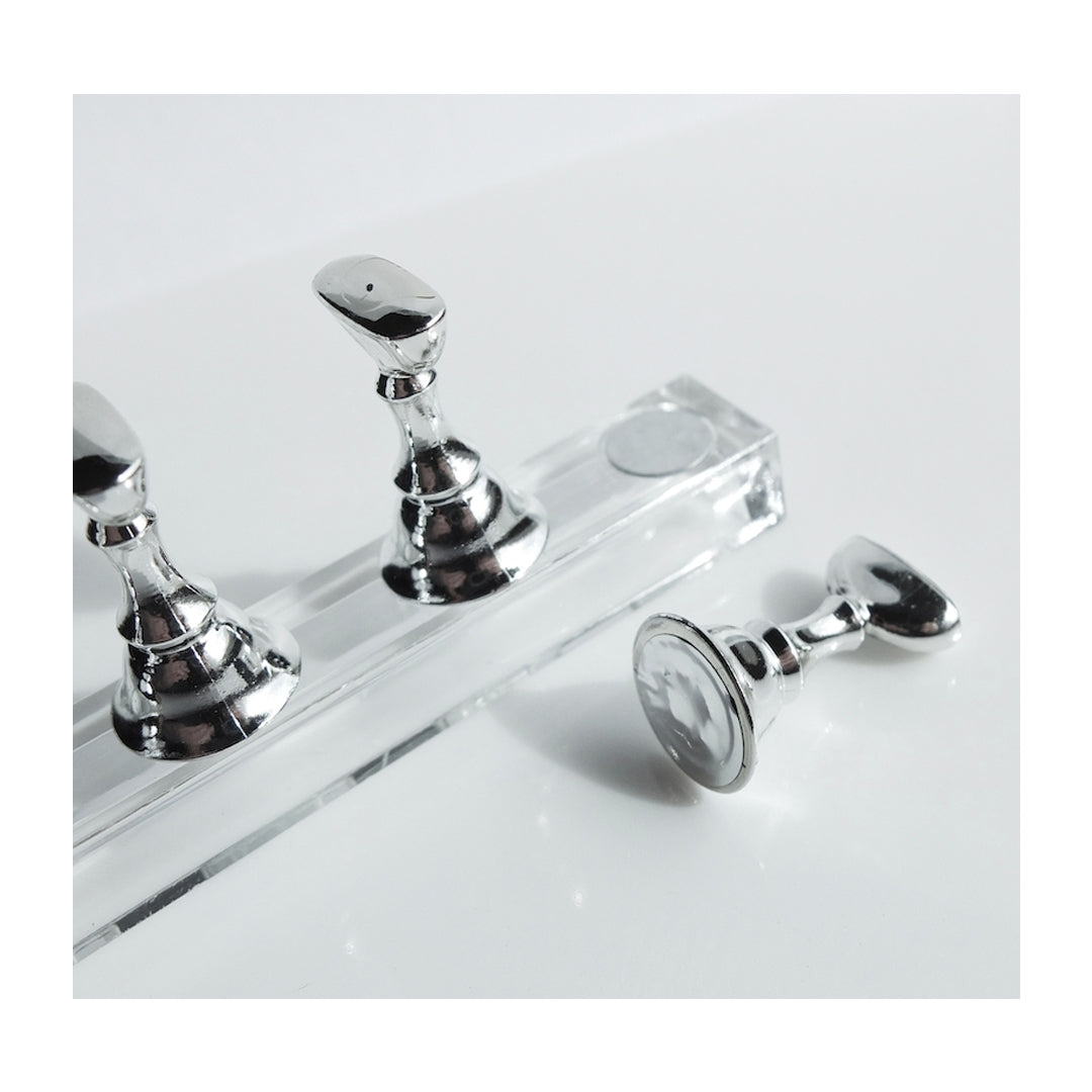 Nail Training & Art Display - Silver
