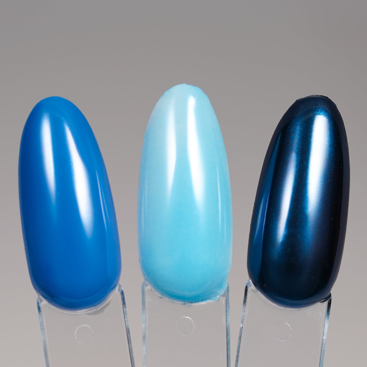 Neglemakeriet Crystal Glaze - Color Powder - 001 - 1G blå glaze donut nails