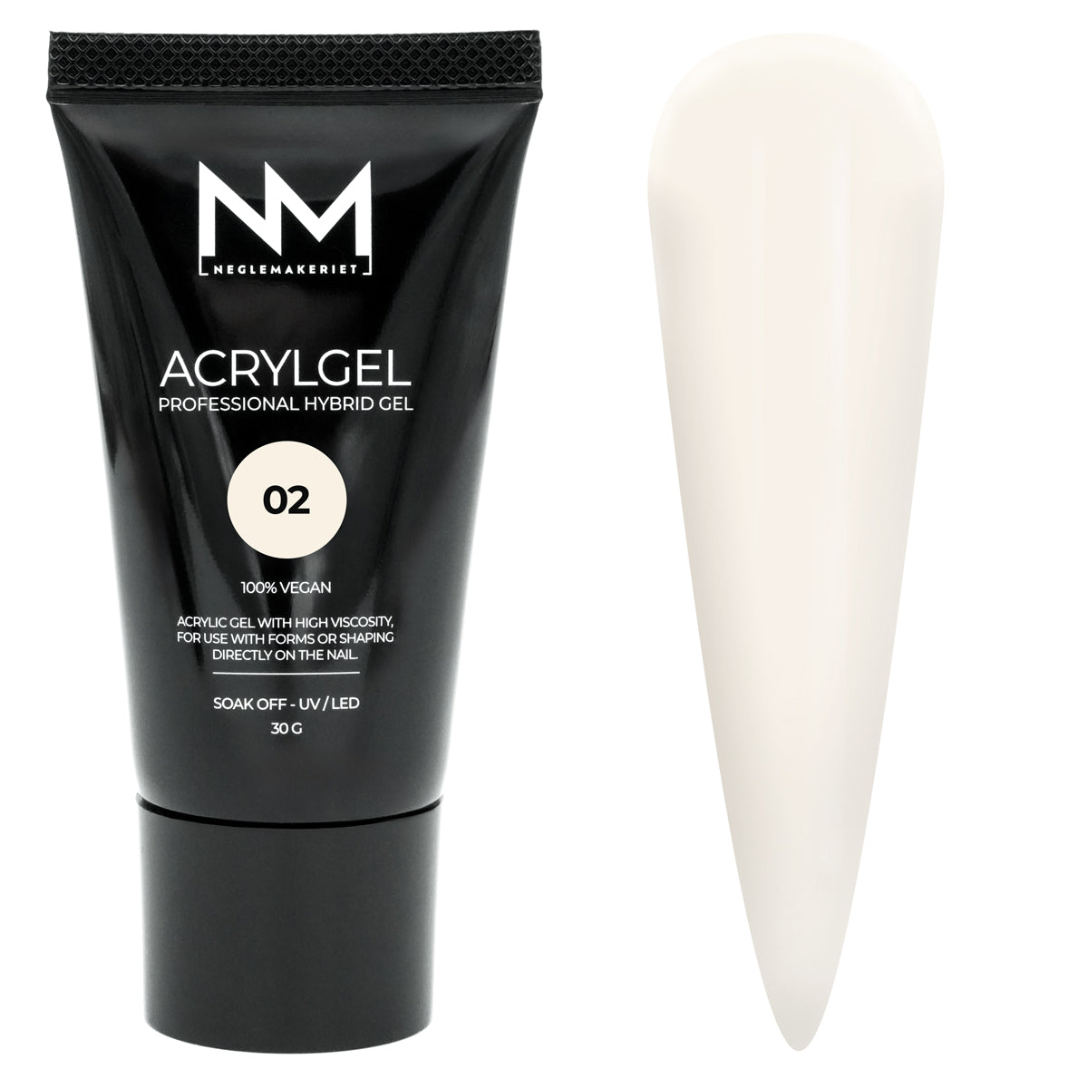 Neglemakeriet Acrylgel - Professional Hybrid Gel / Polygel -