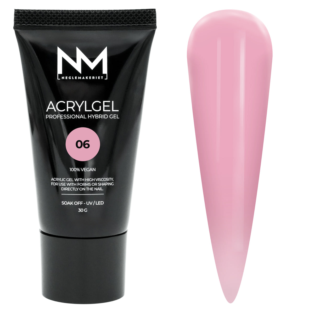 Neglemakeriet Acrylgel - Professional Hybrid Gel / Polygel -