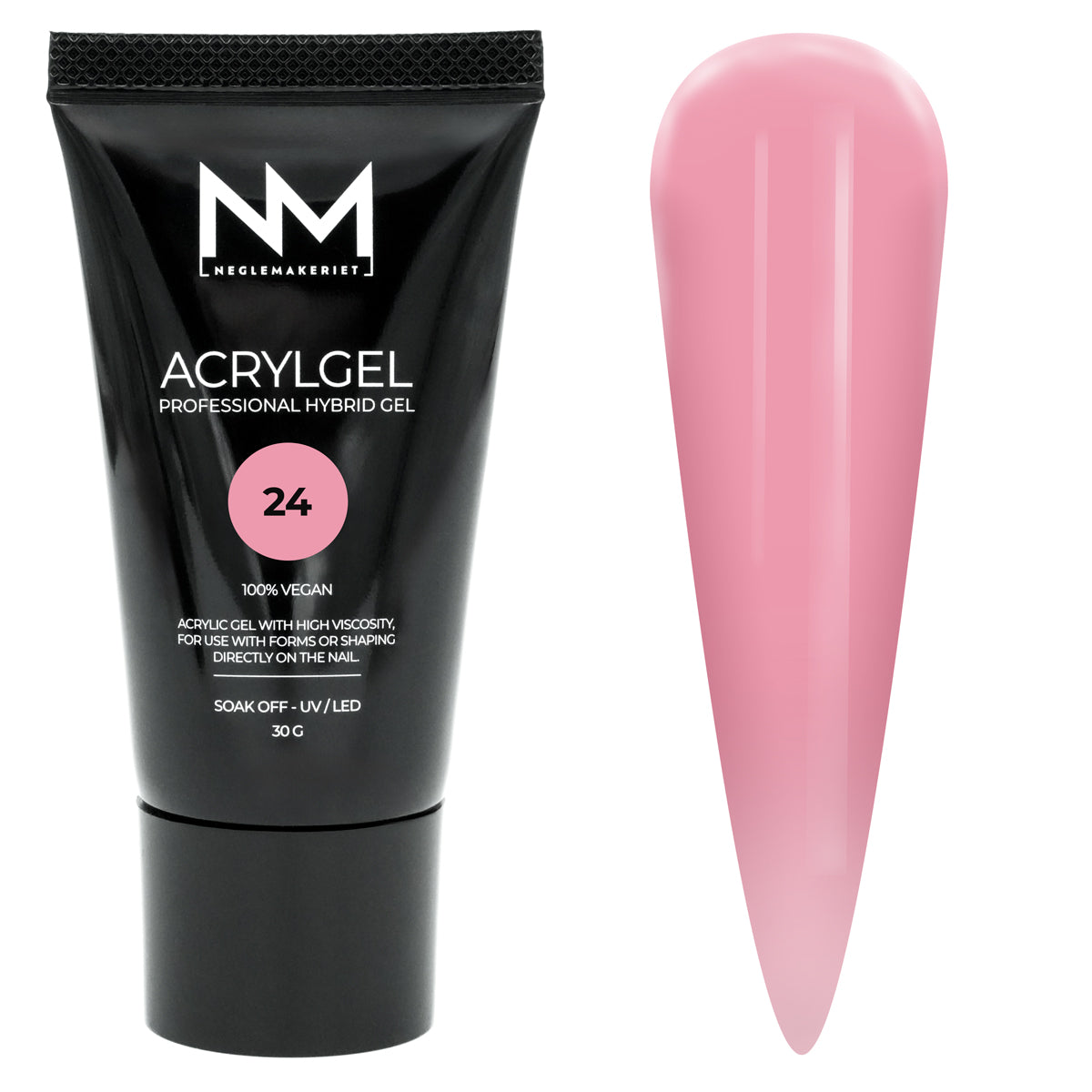 Neglemakeriet Acrylgel - Professional Hybrid Gel / Polygel -