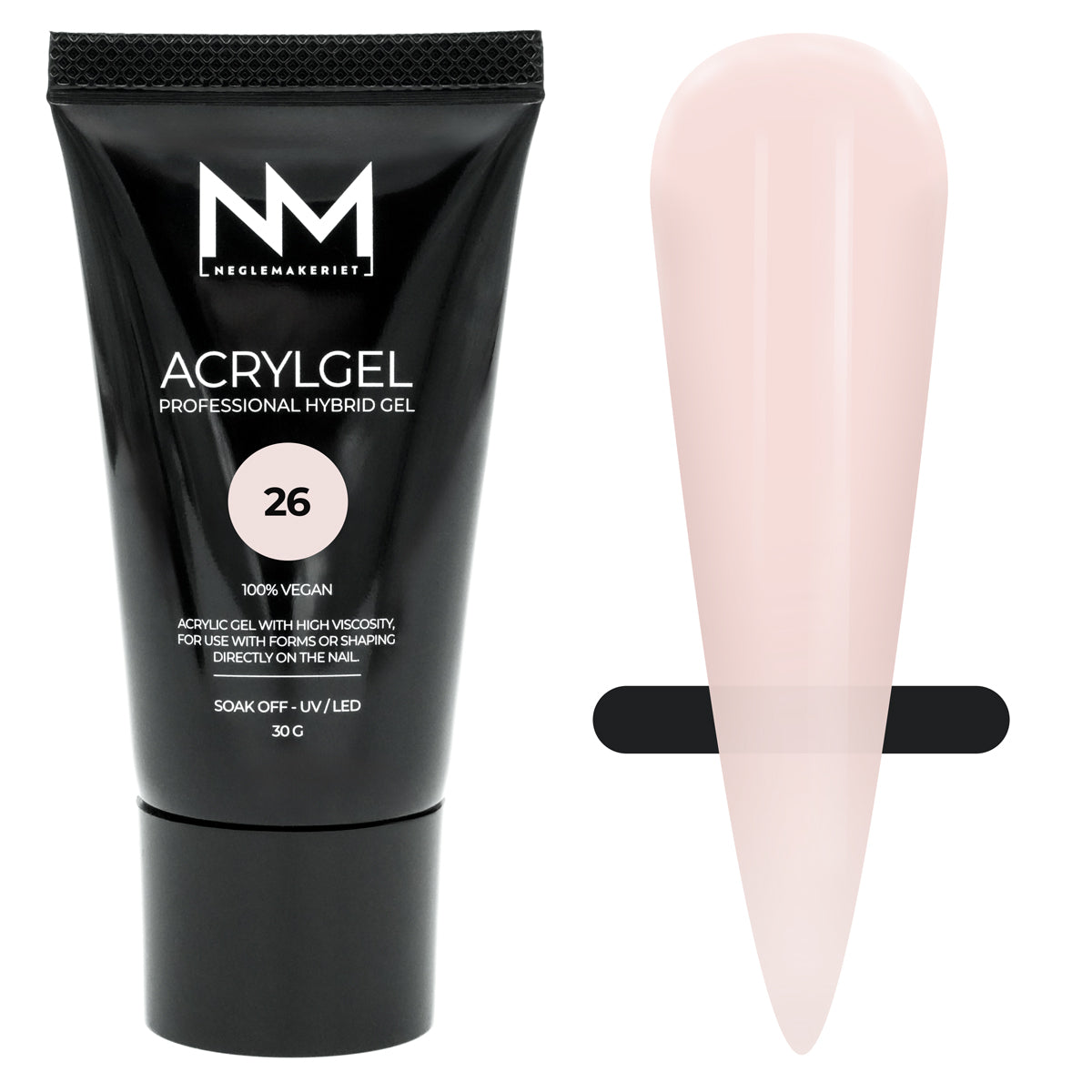 Neglemakeriet Acrylgel - Professional Hybrid Gel / Polygel -