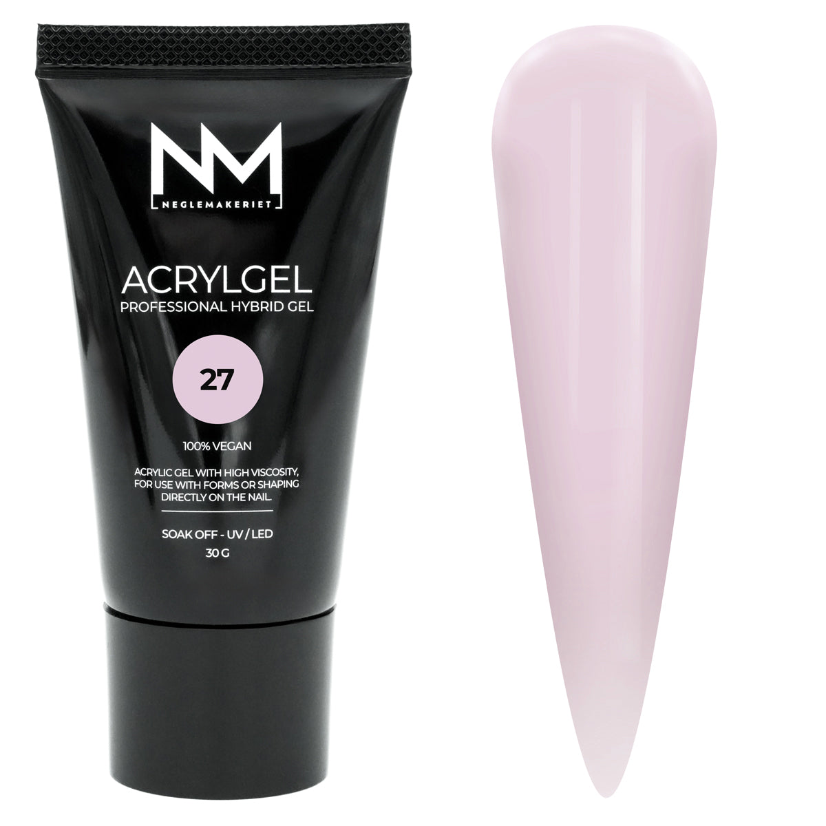 Neglemakeriet Acrylgel - Professional Hybrid Gel / Polygel -