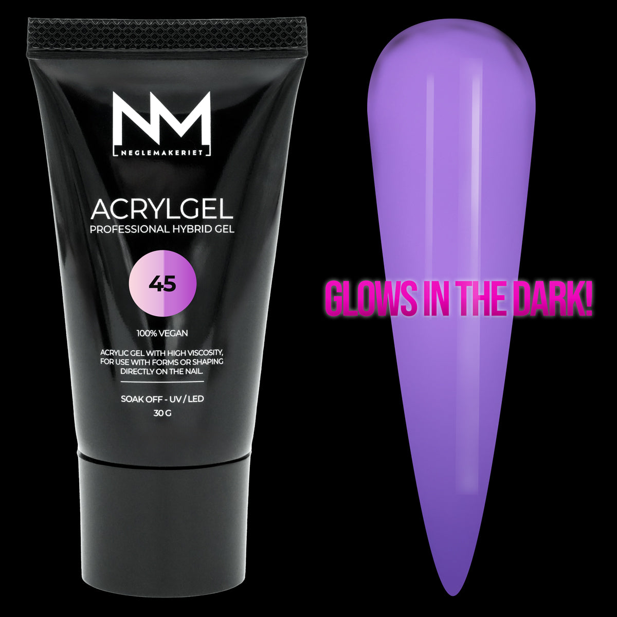 Neglemakeriet Acrylgel - Professional Hybrid Gel / Polygel -