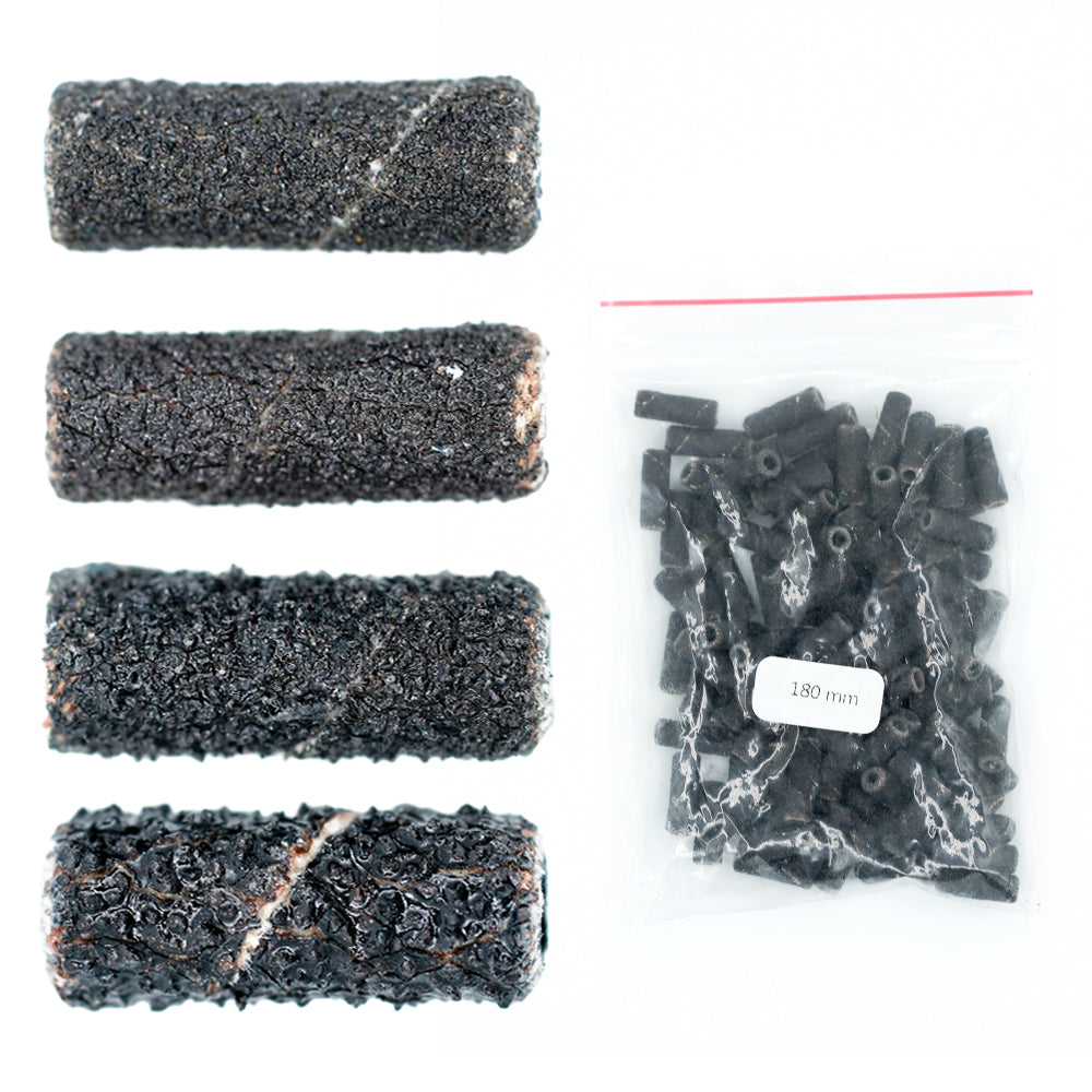 Mini Sanding Bands (sandpapir) - SORT - Pakke med 100 stk (velg grit)