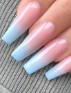 Sheba Nails Acrylic Powder - Barely There Collection - Barely Blue thumbnail