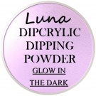 Dipcrylic Acrylic Dipping Powder - Glow in the Dark Collection - Luna Andromeda thumbnail