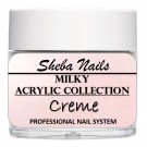 Nude Color Acrylic Powder - Milky Collection - Creme thumbnail