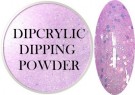 Dipcrylic Acrylic Dipping Powder - Unicorn Poop Collection - Holographic Misty thumbnail