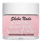 Sheba Nails - Concealer Acrylic Powder - Dekkende - Sunset Pink - 15 ml thumbnail