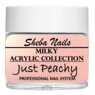 Nude Color Acrylic Powder - Milky Collection - Just Peachy thumbnail