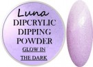 Dipcrylic Acrylic Dipping Powder - Glow in the Dark Collection - Luna Cosmos thumbnail