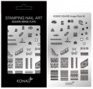 Konad Nail Art - Square Image Plate - 06 thumbnail