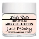 Dipcrylic Acrylic Dipping Powder - Milky Collection - Just Peachy thumbnail