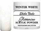 Sheba Nails - Glitterize Acrylic Powder - Winter White - 15 ml thumbnail