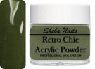 Sheba Nails Acrylic Powder - Retro Chic - Olive thumbnail