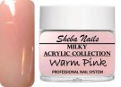 Nude Color Acrylic Powder - Milky Collection - Warm Pink thumbnail