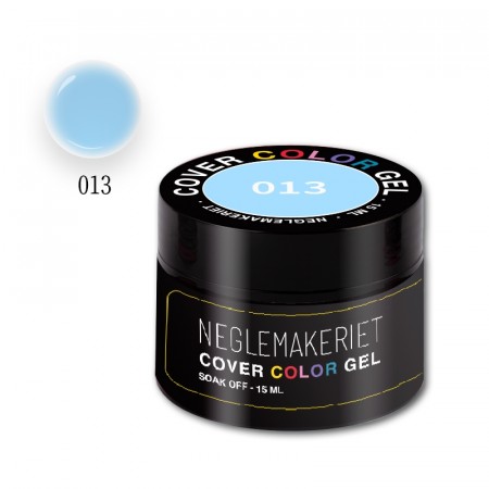 Neglemakeriet Cover Color Gel - GS013 - Ice Blue - 15 ml