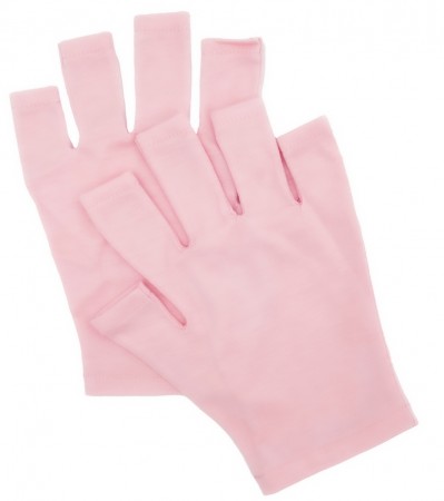 Anti-UV Beauty Gloves - Rosa - Large