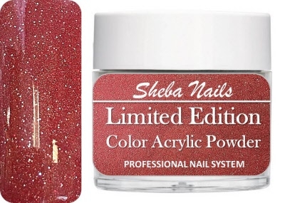 Sheba Nails Techno Color Acrylic Powder - Currant
