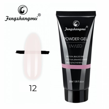 Fengshangmei Powder Gel 12 Milktea (#NUDE-12)