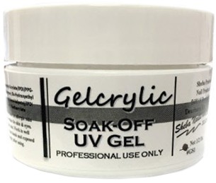 Gelcrylic Gel Jar - UV / UV LED - Soak Off - Thick Clear 