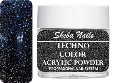 Sheba Nails Techno Color Acrylic Powder - Batty