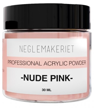 Neglemakeriet PRO Acrylic Powder - Nude Pink - 30 ml