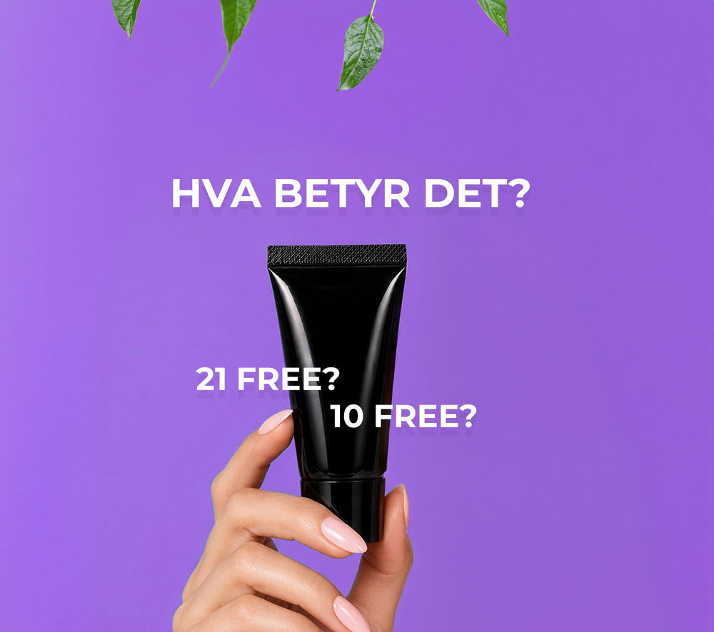 21 free, 10 free, 15 free - er dette tryggere produkter?