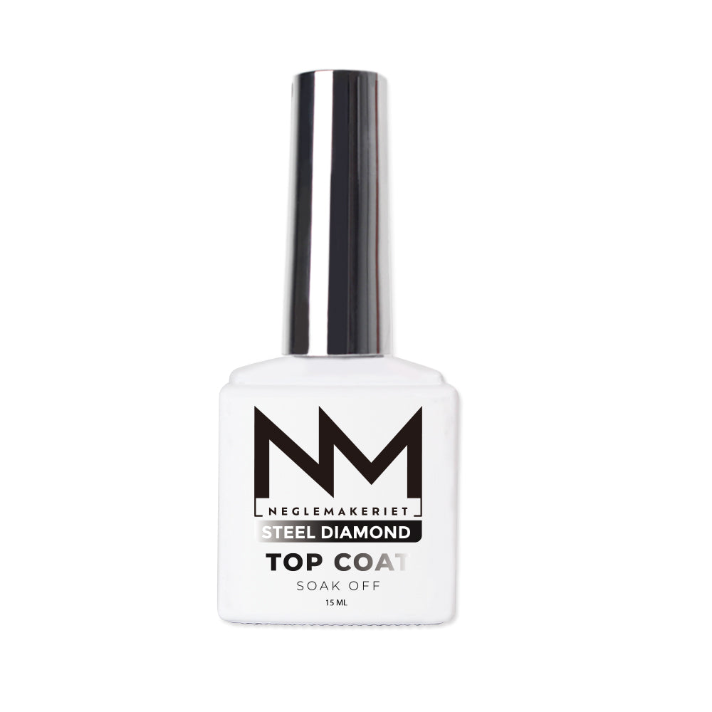 Neglemakeriet Steel Diamond Top Coat - 15 ML