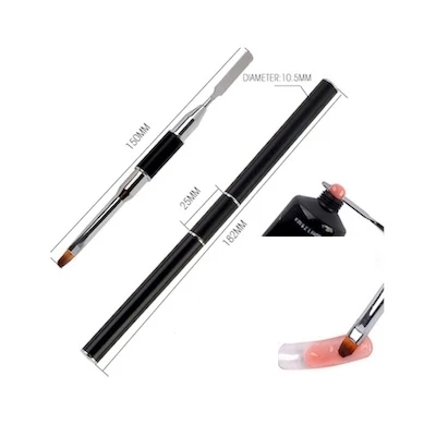 2 Ways Acrylgel Brush - Poly Gel Tool 
