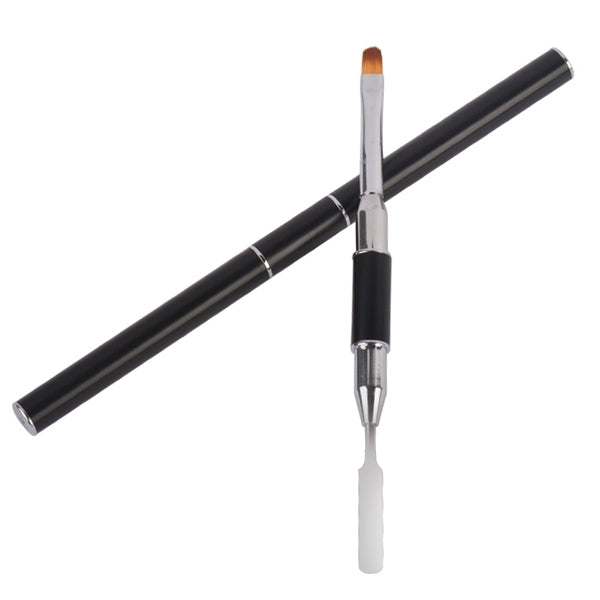 2 Ways Powder Gel Brush - Poly Gel Tool 