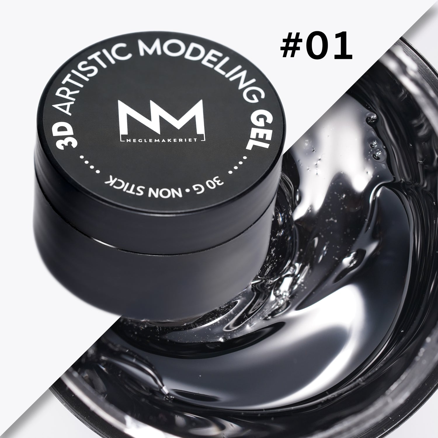 3D Artistic Modeling Gel -  Non Stick 30 G - 