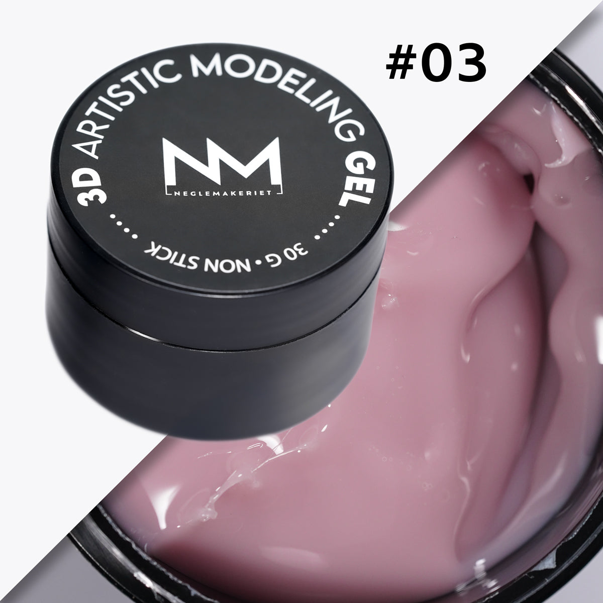 3D Artistic Modeling Gel -  Non Stick 30 G - 