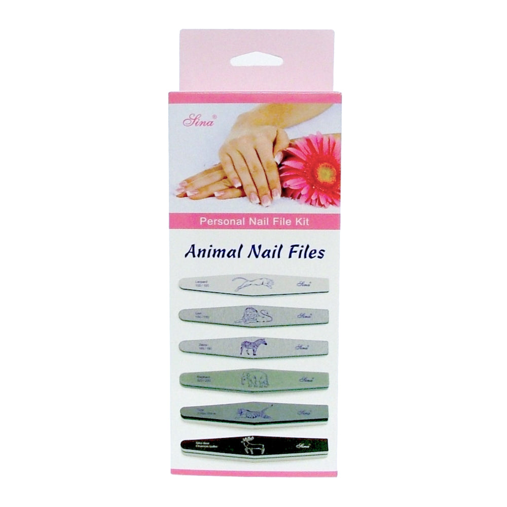 Animal Nail Files - Personal Nail File Kit