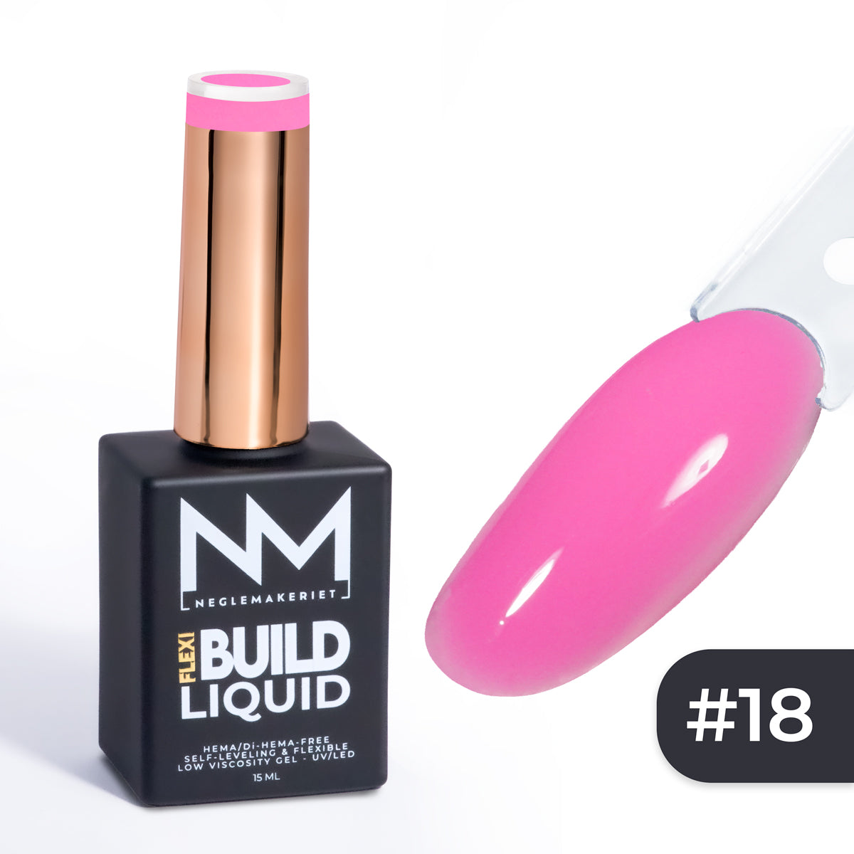 Neglemakeriet FLEXI Build Liquid #018